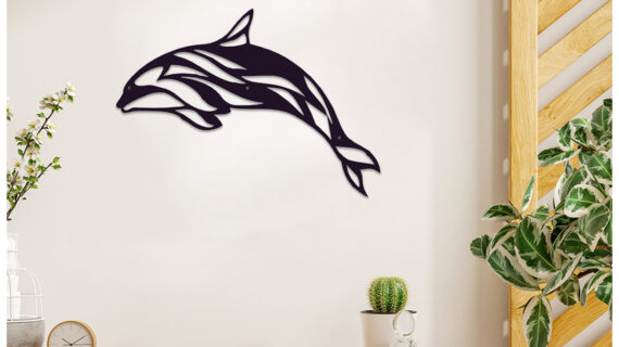 Fish Wall Metal Art | Ocean-Inspired Artwork | Stylish & Modern Home Décor | Easy Installation - Image 4