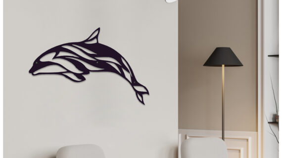Fish Wall Metal Art | Ocean-Inspired Artwork | Stylish & Modern Home Décor | Easy Installation - Image 3