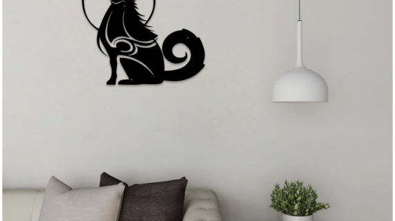 Wolf Wall Metal Art | Bold & Majestic Design | Premium Metal Craft | Perfect for Home & Office